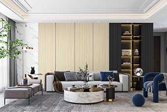 菏泽客厅空间案例