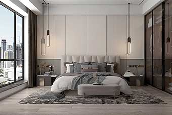 菏泽现代风格-卧室