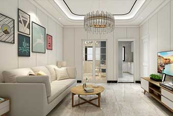 菏泽现代风格-客厅