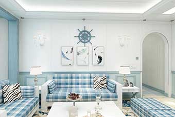 菏泽地中海风格-客厅
