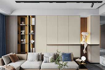 菏泽北欧风格-客厅