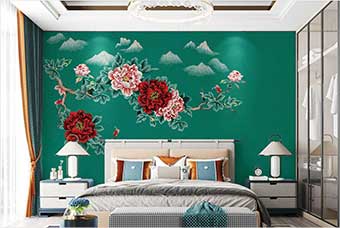 菏泽森佰汇航空纤维墙咔（爱情花语）