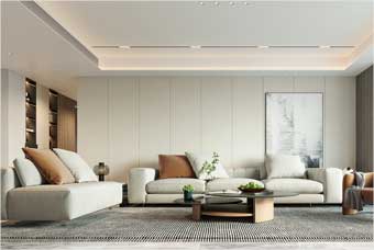 菏泽客厅空间案例