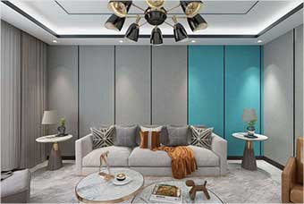 菏泽客厅空间案例