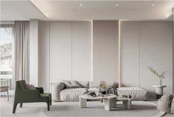 菏泽客厅空间案例