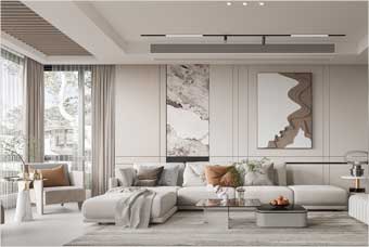 菏泽客厅空间案例