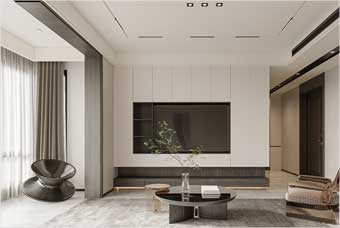 菏泽客厅空间案例